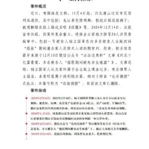 网曝河北一企业家遭色情刑讯，“捕捞黑手”如何斩断？