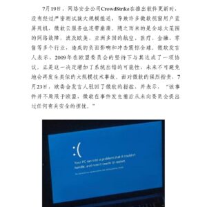 微软“甩锅”背后的野心与国家安全问题
